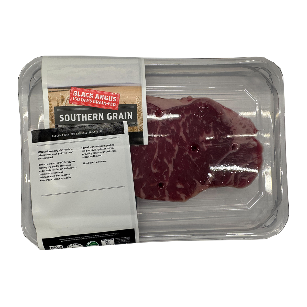 Southern Grain Premium Grain Fed Beef Porterhouse Steak MB2 250-350g
