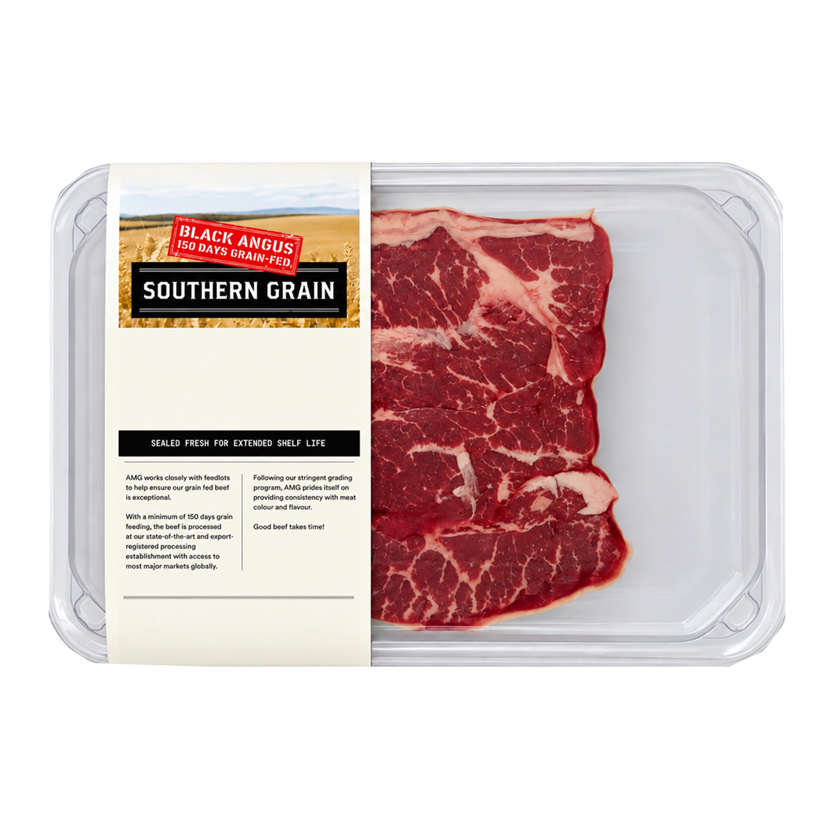 Southern Grain Premium Grain Fed Beef MB2 Oyster Blade Steak 250-350g