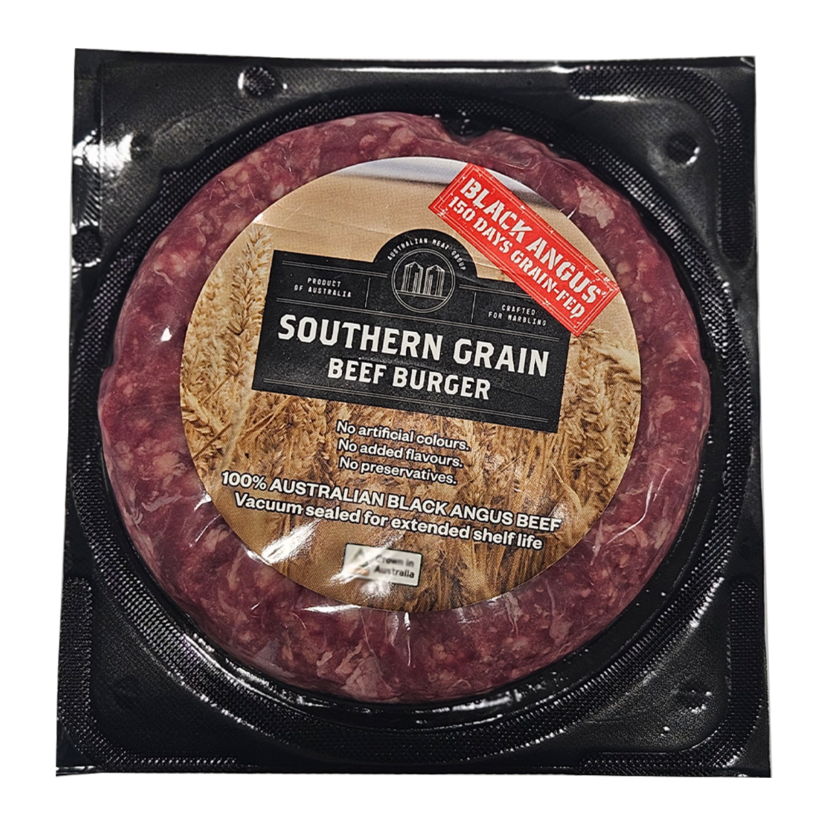 Southern Grain Fed Beef Burger 150g