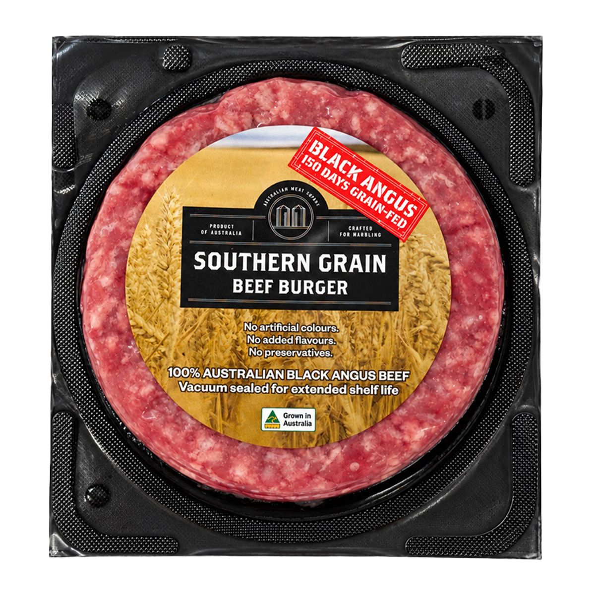 Southern Grain Fed Beef Burger 150g
