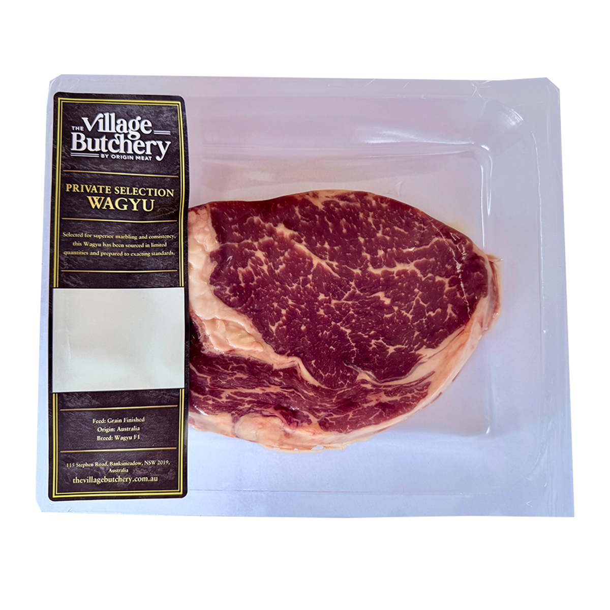 The Village Butchery Beef Wagyu Scotch Steak MB4+ 350g