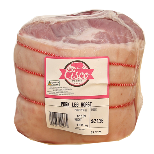 Cisco Boneless Pork Leg Roast 1.3-1.8kg