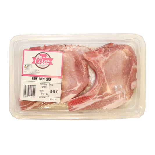 Cisco Pork Loin Chops 300-600g