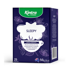 Kintra Foods Sleepy Extra Strength Teabags x25 50g