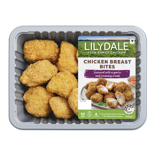 Lilydale Maryland Chicken Breast Bites 400g