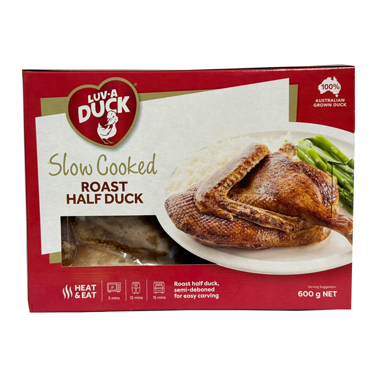 Luv-a Duck Roast Half Duck 600g