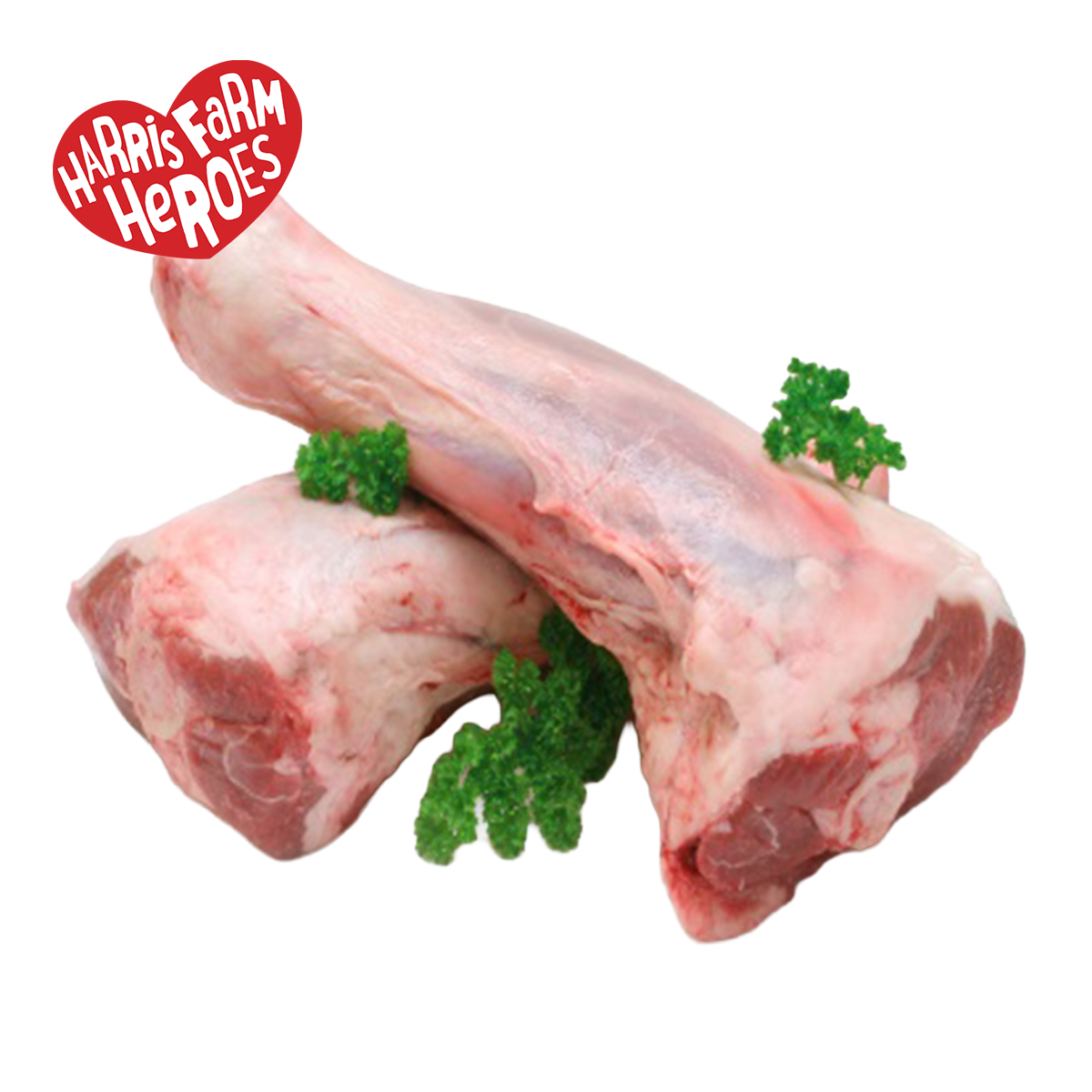 Lamb Hind and Fore Shanks x2 700g-1.3kg