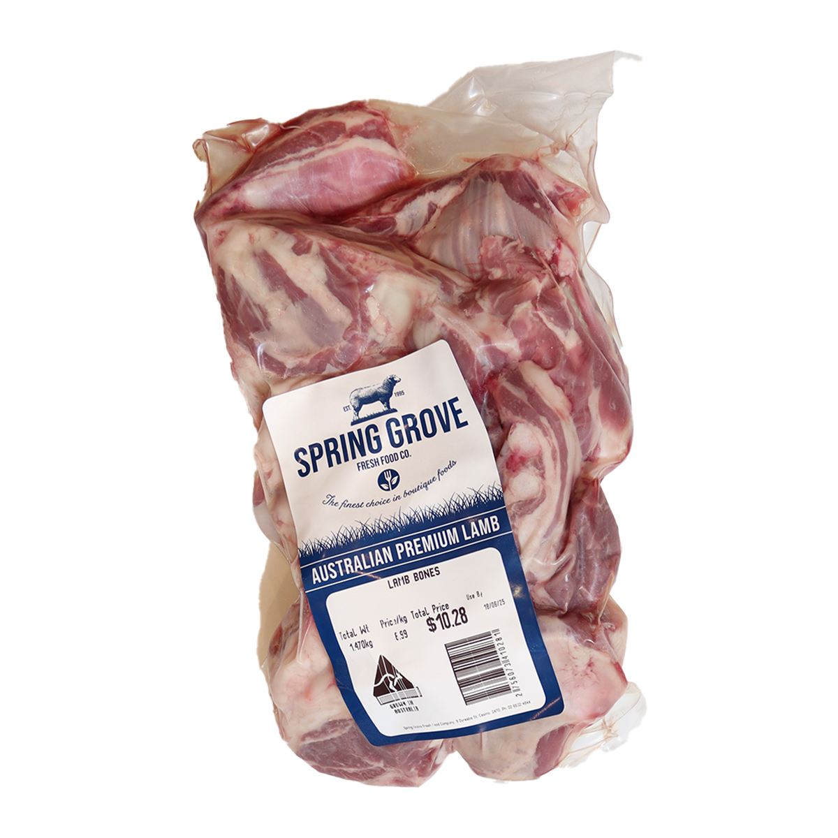 Spring Grove Lamb Bones 1.4-1.5kg