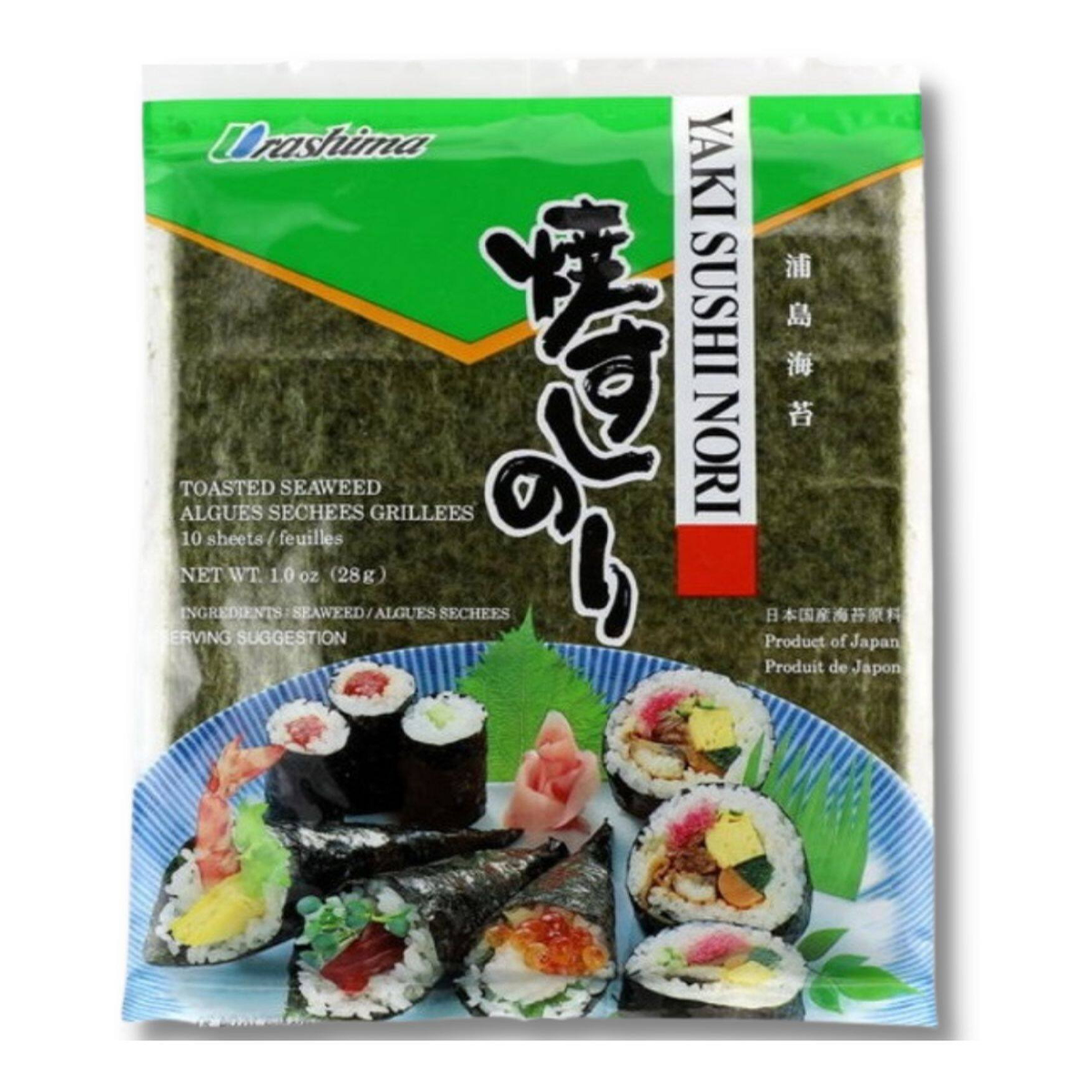 Urashima Yaki Susi Nori Sheets x10 28g