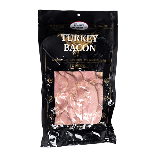Gamze Smokehouse Nitrite Free Turkey Bacon 200g