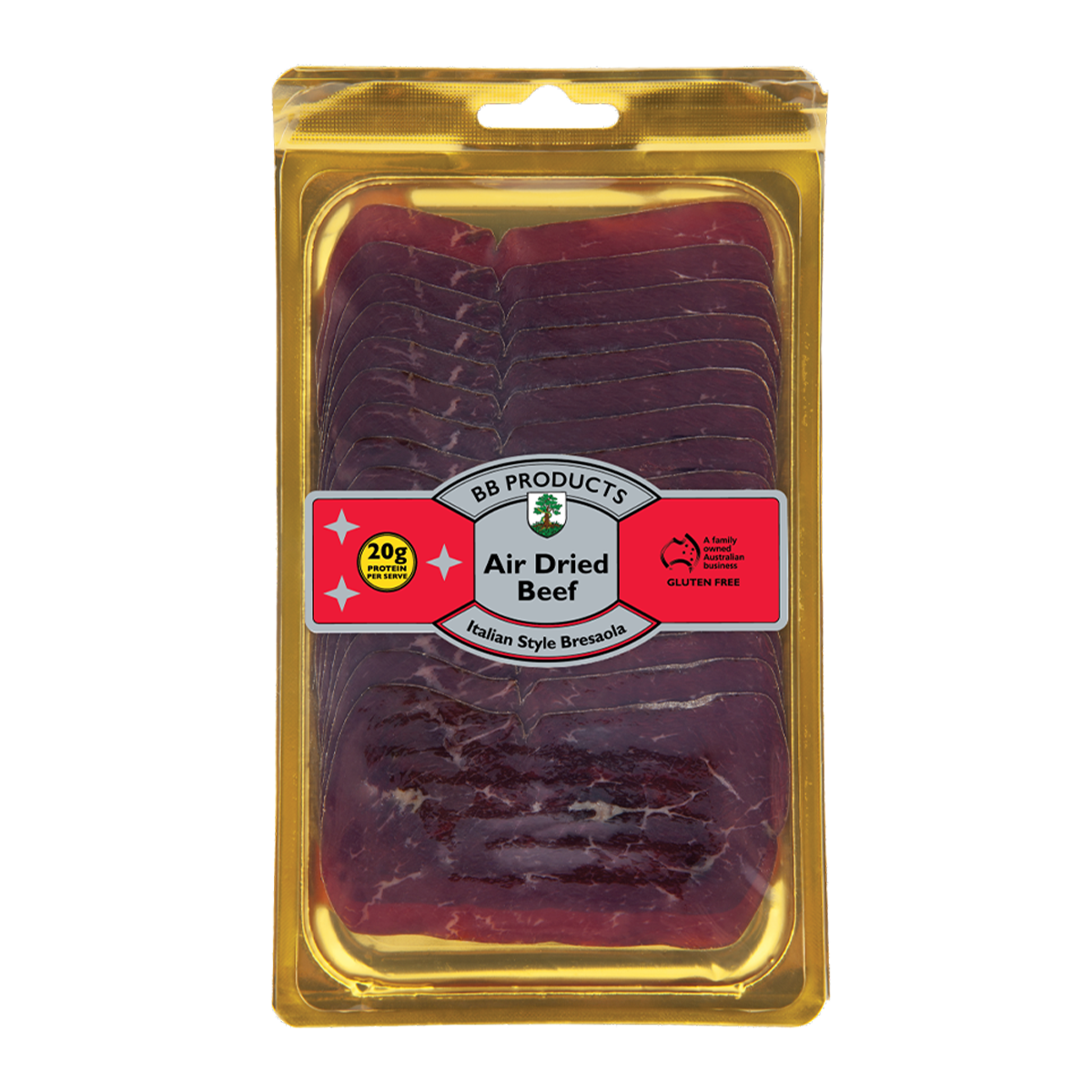 B-B Products Bresaola Air Dried Beef 100g