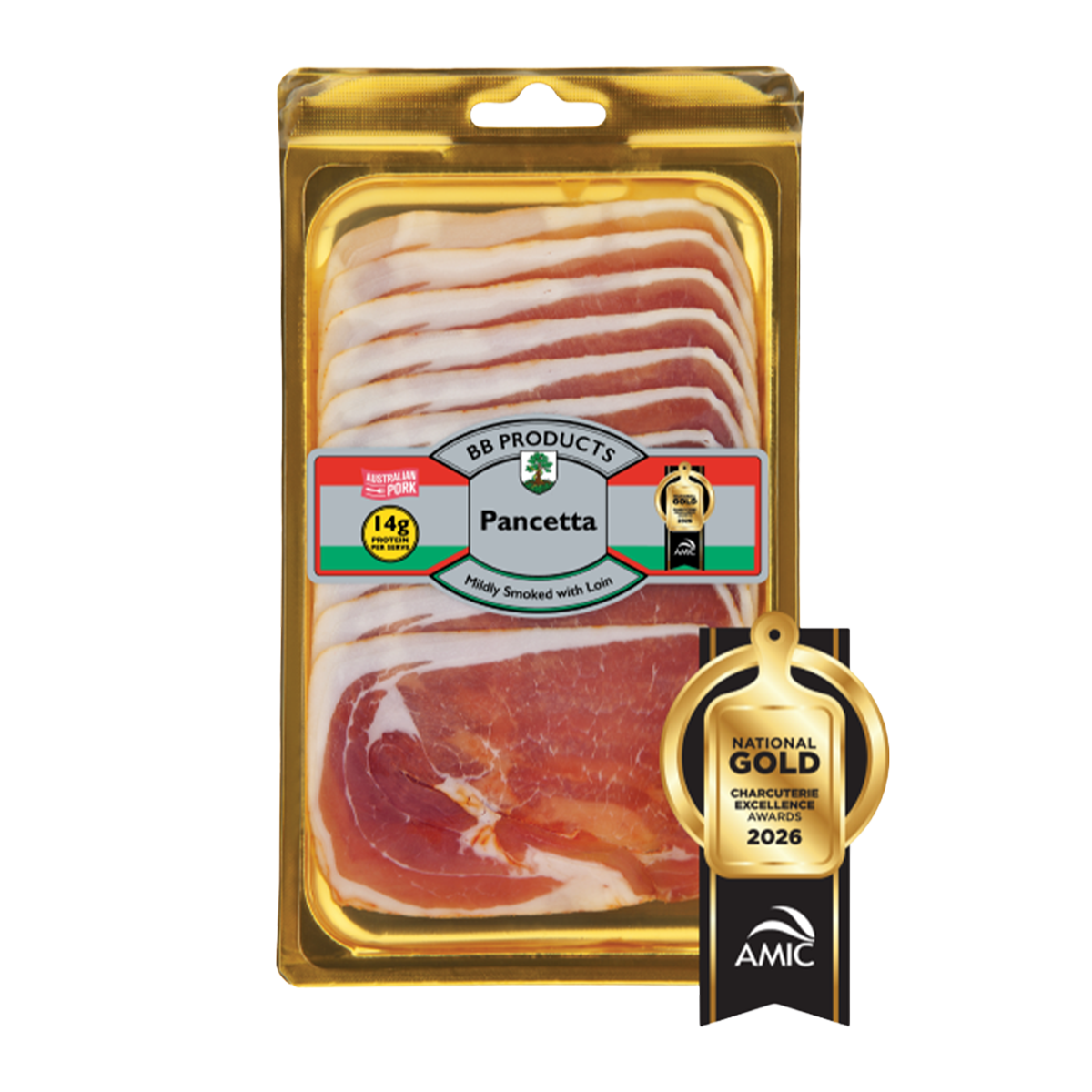 B.B Products Pancetta 100g