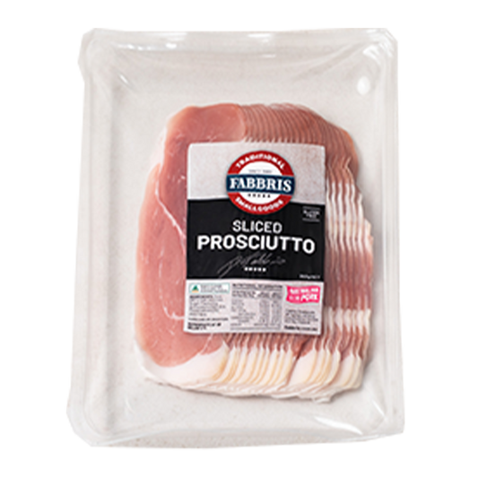 Fabbris Prosciutto Sliced 250g