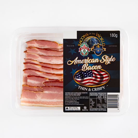 Bertocchi American Bacon 180g
