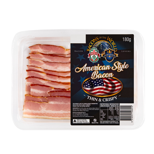 Bertocchi American Bacon 180g