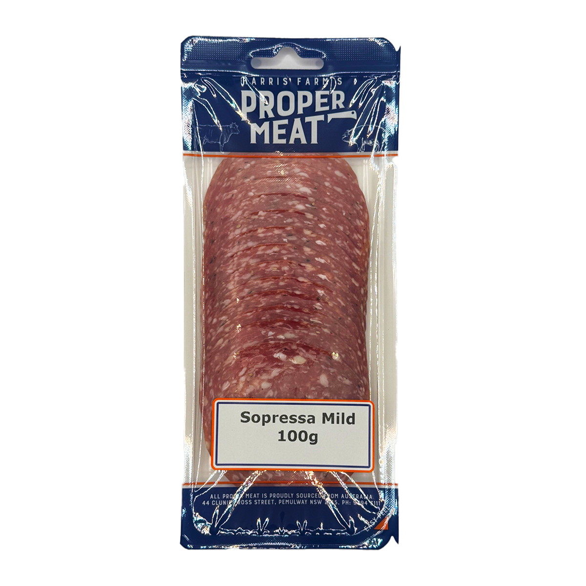 Harris Farm's Proper Meat Sopressa Mild 100g