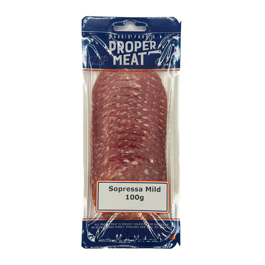 Harris Farm's Proper Meat Sopressa Mild 100g