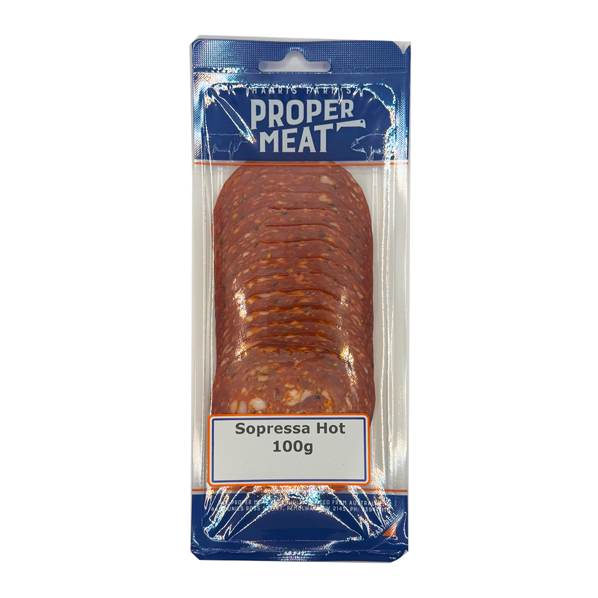 Harris Farm's Proper Meat Sopressa Hot 100g