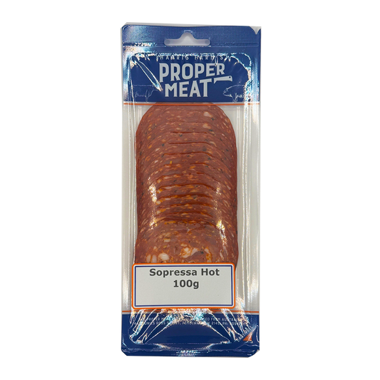 Harris Farm's Proper Meat Sopressa Hot 100g