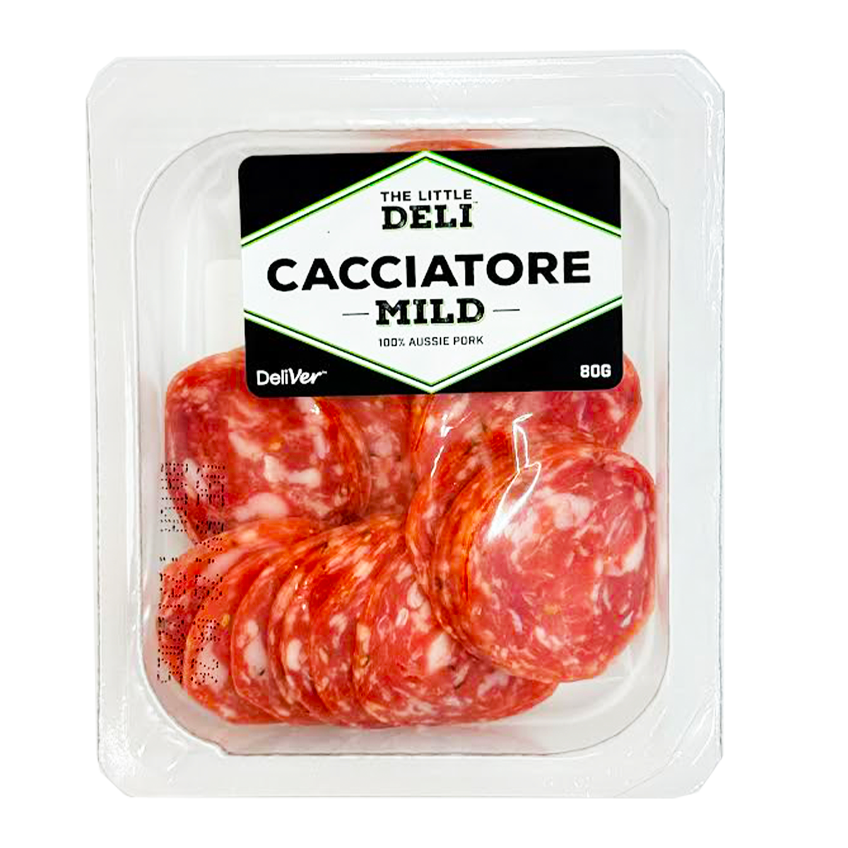 The Little Deli Cacciatore Mild 80g