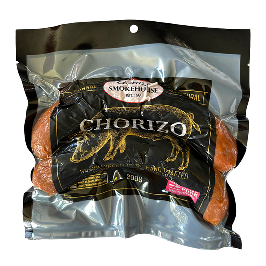 Gamze Smokehouse Nitrite Free Free Range Pork Chorizo 200g
