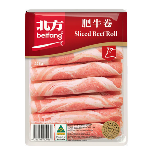 Beifang Sliced Beef Roll 225g
