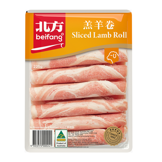 Beifang Sliced Lamb Roll 600g