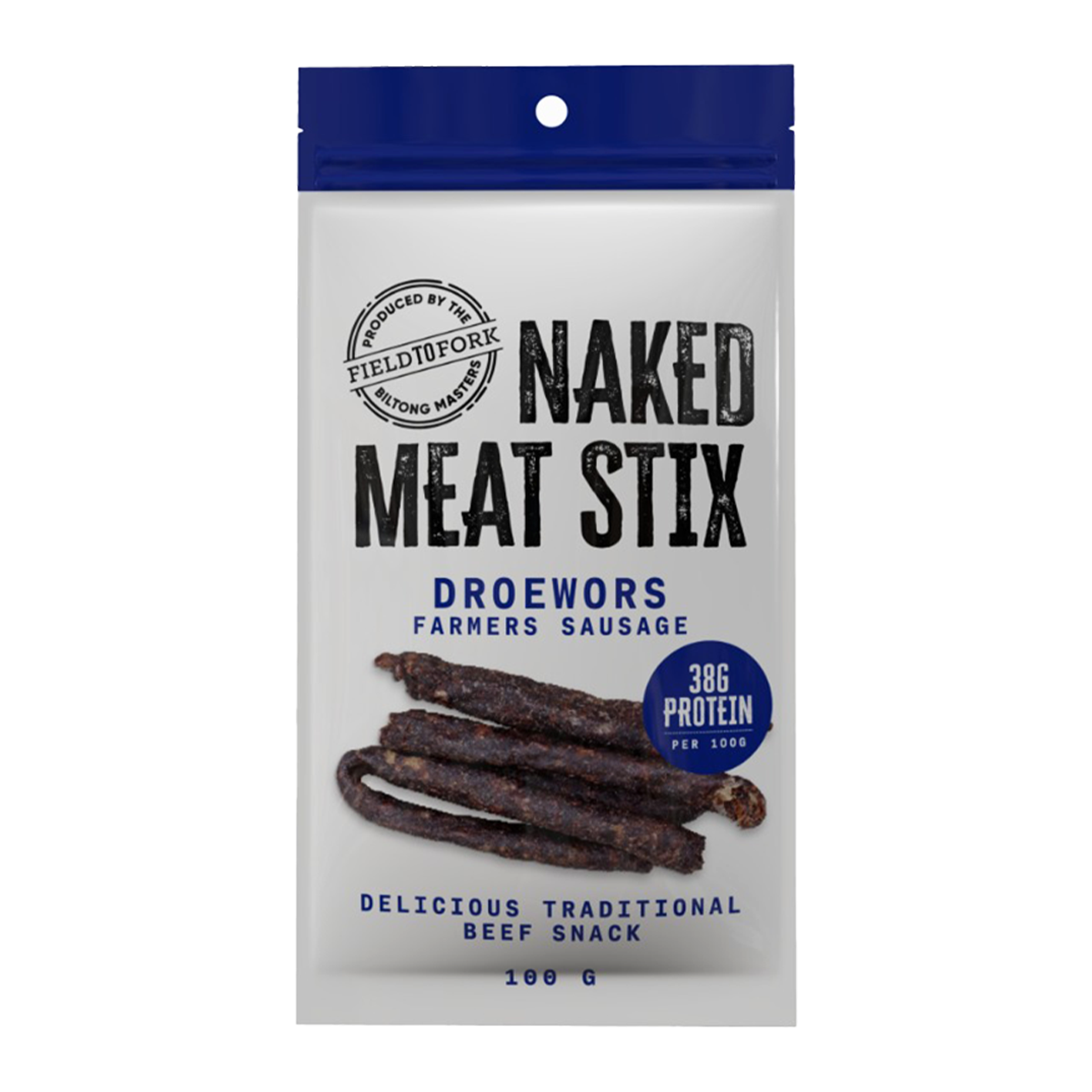 Field To Fork Naked Meat Stix Droewors 100g