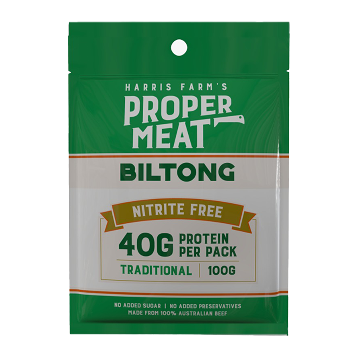 Proper Meat Nitrite Free Traditional Biltong 100g
