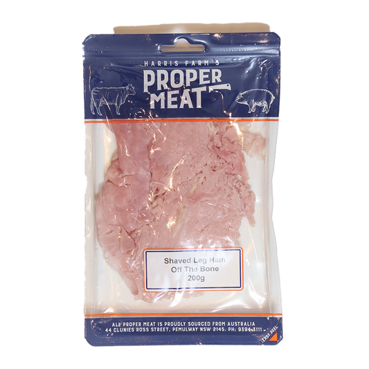 Harris Farm Shaved Ham Off Bone 200g