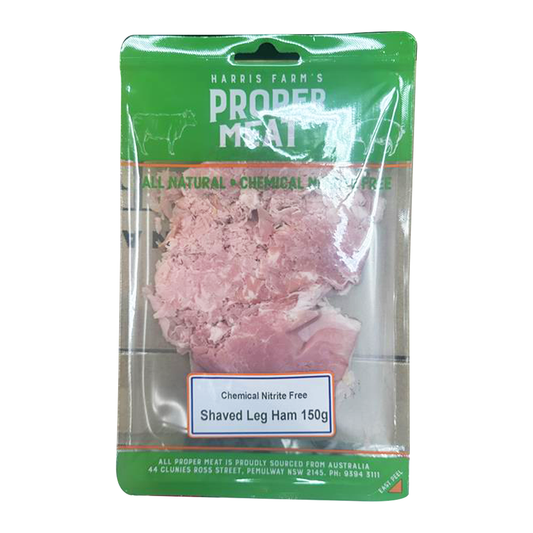 Proper Meat Nitrate Free Shaved Leg Ham 150g