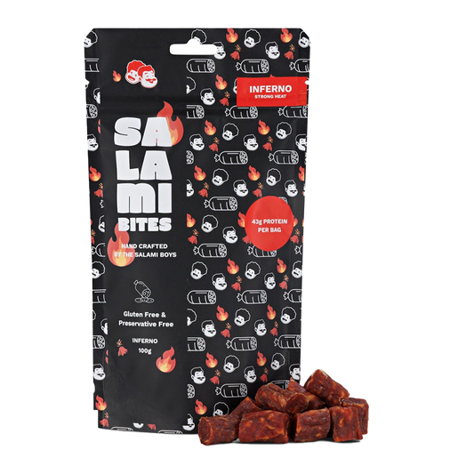 Salami Boys Inferno Hot Salami Bites 100g