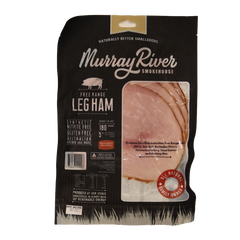 Murray River Smokehouse Smoked Free Range Leg Ham Sliced 180g