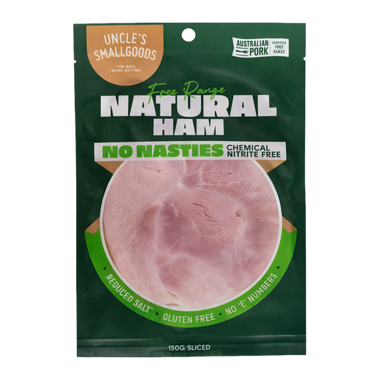Uncle's Smallgoods Nitrite Free Ham 150g