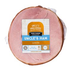 Uncle Smallgoods Nitrate Free Half Ham 500g