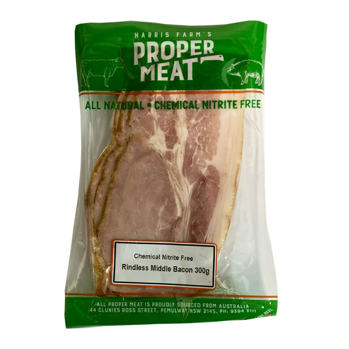 Proper Meat Nitrite Free Rindless Middle Bacon 300g