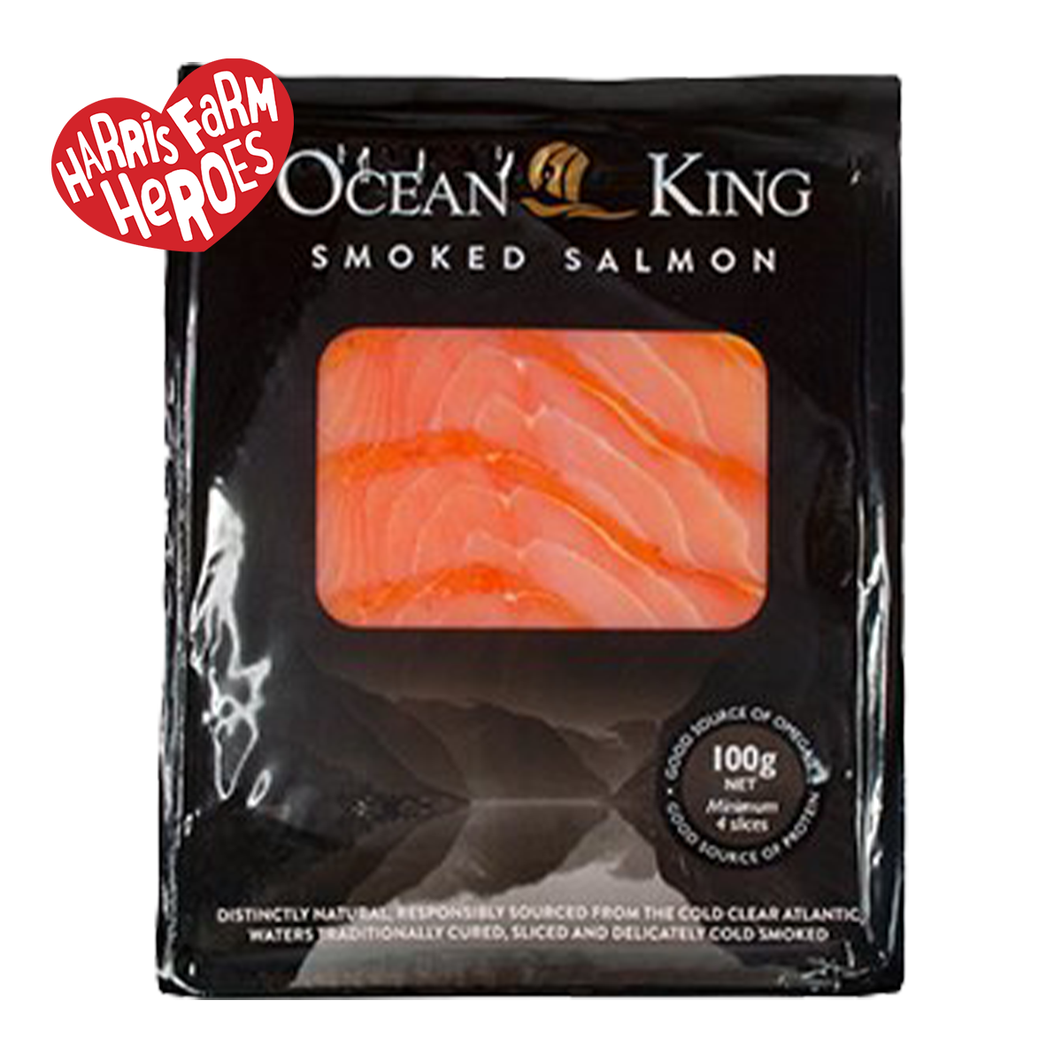 Ocean King Smoked Salmon 100g