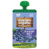 Five AM Blueberry Organic Kids Yoghurt 120g