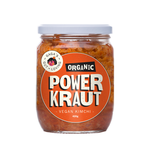 Gaga's Organic PowerKraut Vegan Kimchi 450g