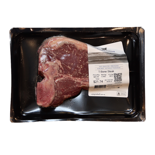Cape Grim Free Range T-Bone Steak 450-500g