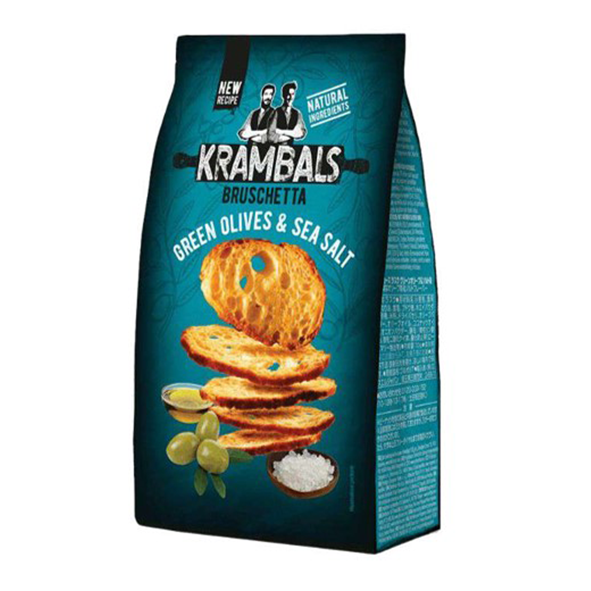 Krambals Bruschetta Green Olives & Sea Salt 70g