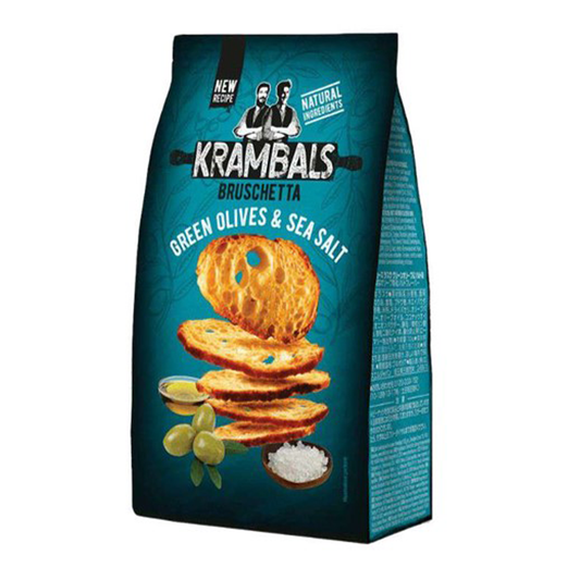 Krambals Bruschetta Green Olives & Sea Salt 70g
