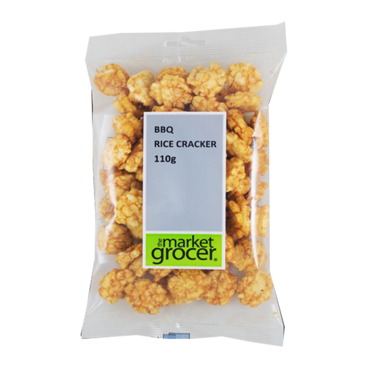 The Market Grocer Rice Crackers BBQ 110g