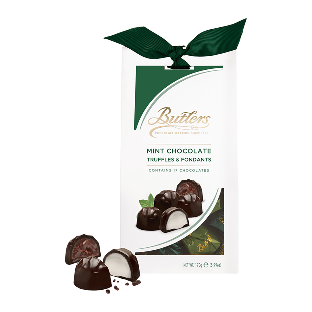 Butlers Mint Chocolate Truffles and Fondants 170g