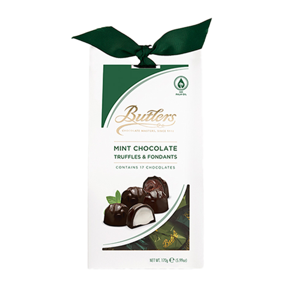 Butlers Mint Chocolate Truffles and Fondants 170g