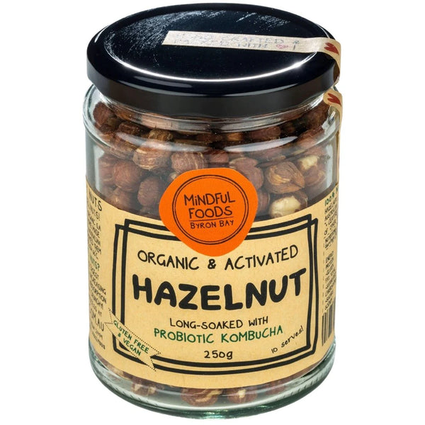 Mindful Foods Hazelnuts Organic and Activated 250g