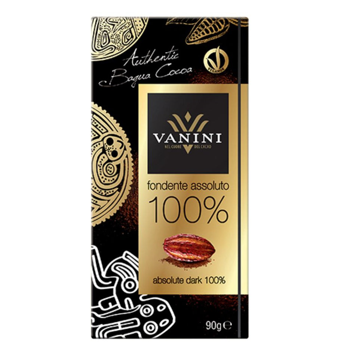 Vanini Absolute Dark Chocolate Block 90g