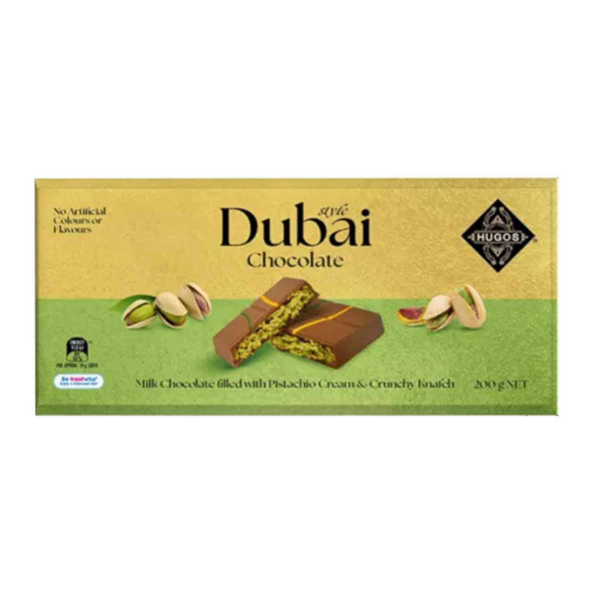 Hugo's Dubai Style Chocolate 200g