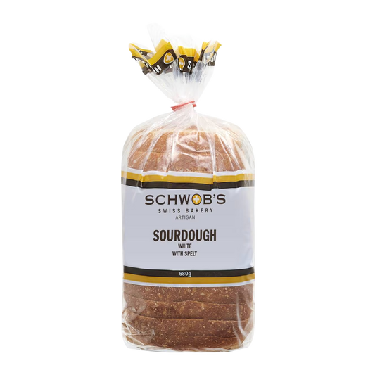 Schwobs White Spelt Sourdough Bread 680g