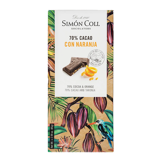 Simon Coll Orange Dark Chocolate 85g